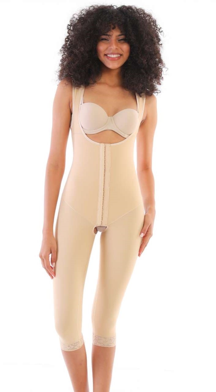 FULL BODYSUIT ABDOMINAL AND BACK POST-SURGICAL GARMENT (BELOW THE KNEE)