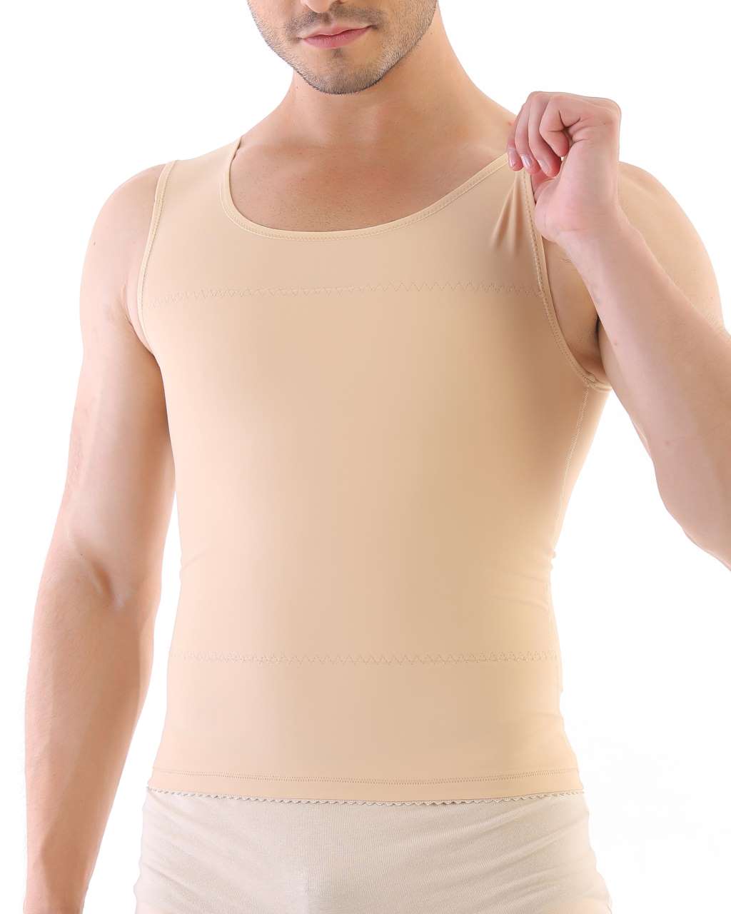 POST-SURGICAL COMPRESSION VEST (HOOK AND LOOP BACK)