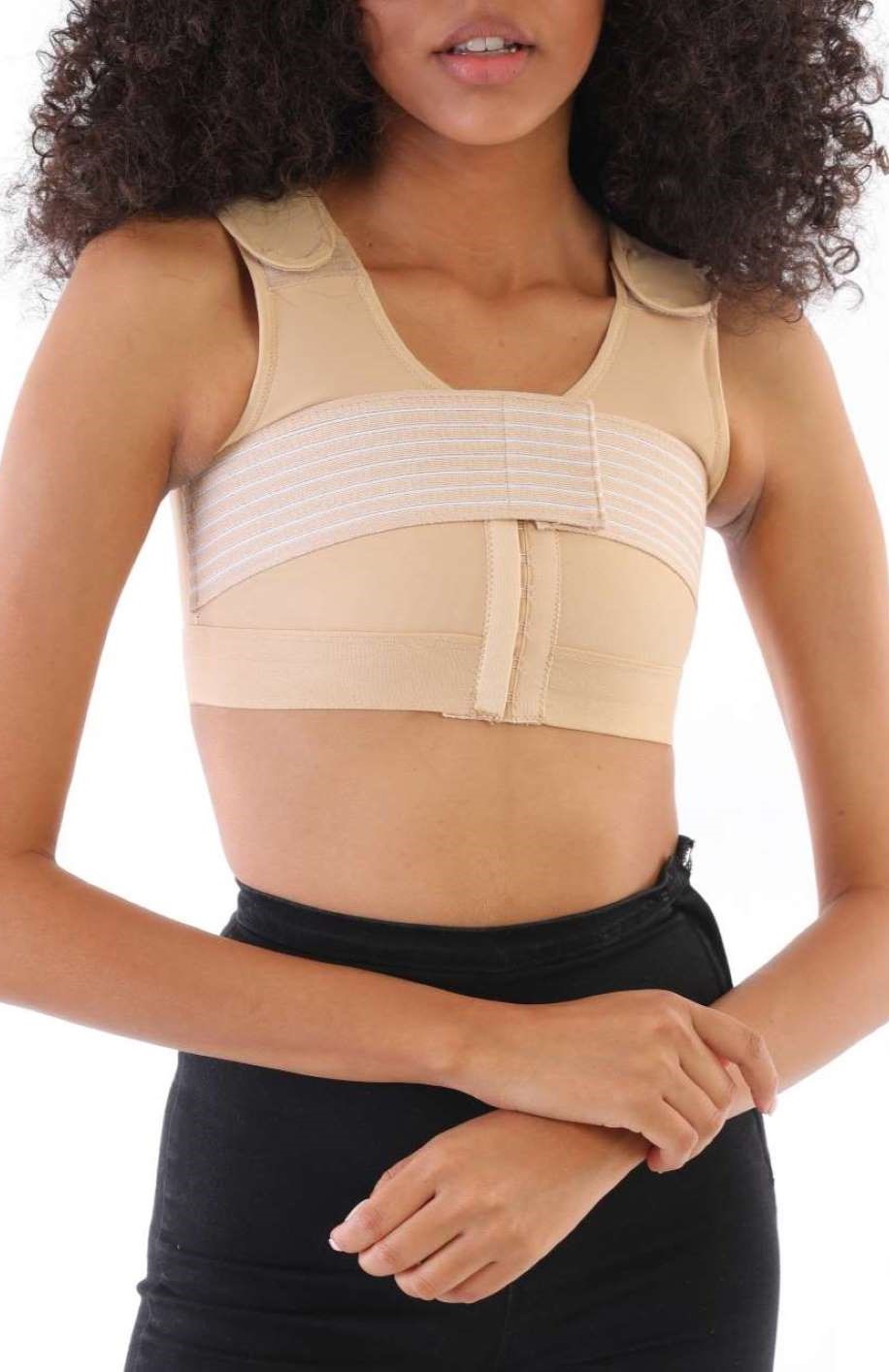 POST-SURGICAL IMPLANT STABILIZER BRA WITH BANDAGE